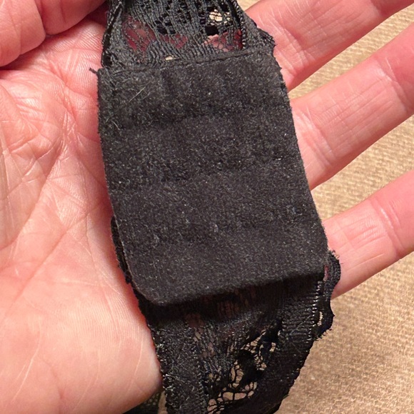 Black lace lingerie set, S - Picture 5 of 11